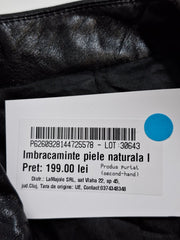 Jachetă Baldinini din piele naturală Bărbați - XL