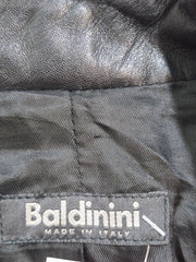 Jachetă Baldinini din piele naturală Bărbați - XL