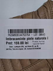 Jachetă din piele Bershka Femei - M