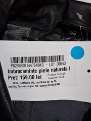 Jachetă din piele Viacortesa Bărbați - XXXL