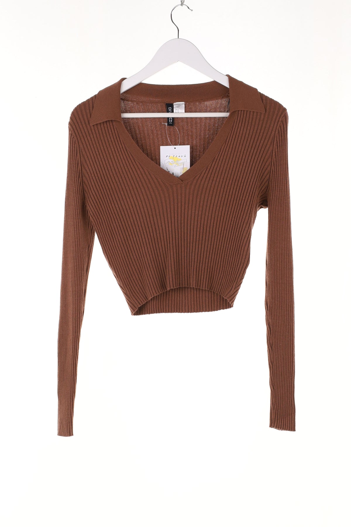 Pulover Crop Top Femei - M