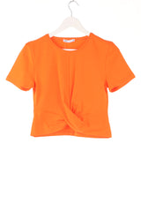 Tricou Zara Cropped Femei - L