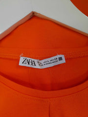 Tricou Zara Cropped Femei - L