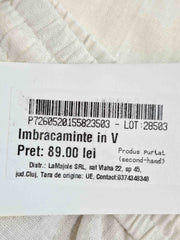 Pantaloni din in Zara Femei - S