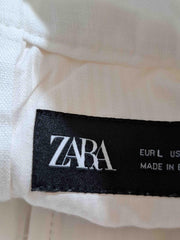 Pantaloni din in Zara Bărbați - L