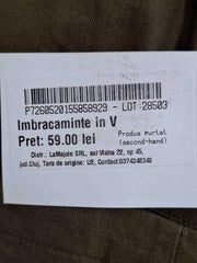 Salopetă din in Bonprix Femei - XL