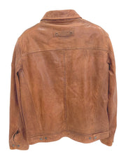 Jachetă din piele Camel active Bărbați - XL