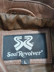 Jachetă din piele Soul revolver Femei - L