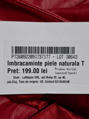 Pantaloni Scooter din piele naturală Femei - M
