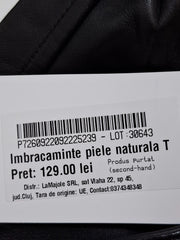 Pantaloni scurți din piele Femei - L