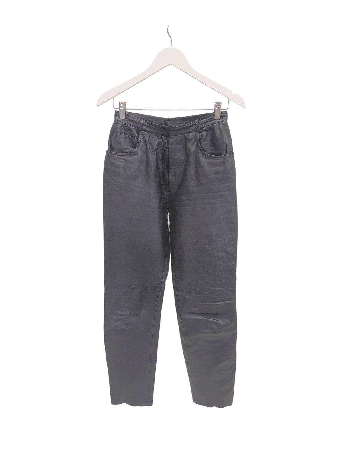 Pantaloni din piele naturală Femei - S